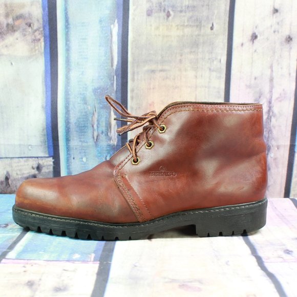 Sebago Other - Sebago Brown Oiled Leather Lace-up Chukka Ankle Boots Size 10 W